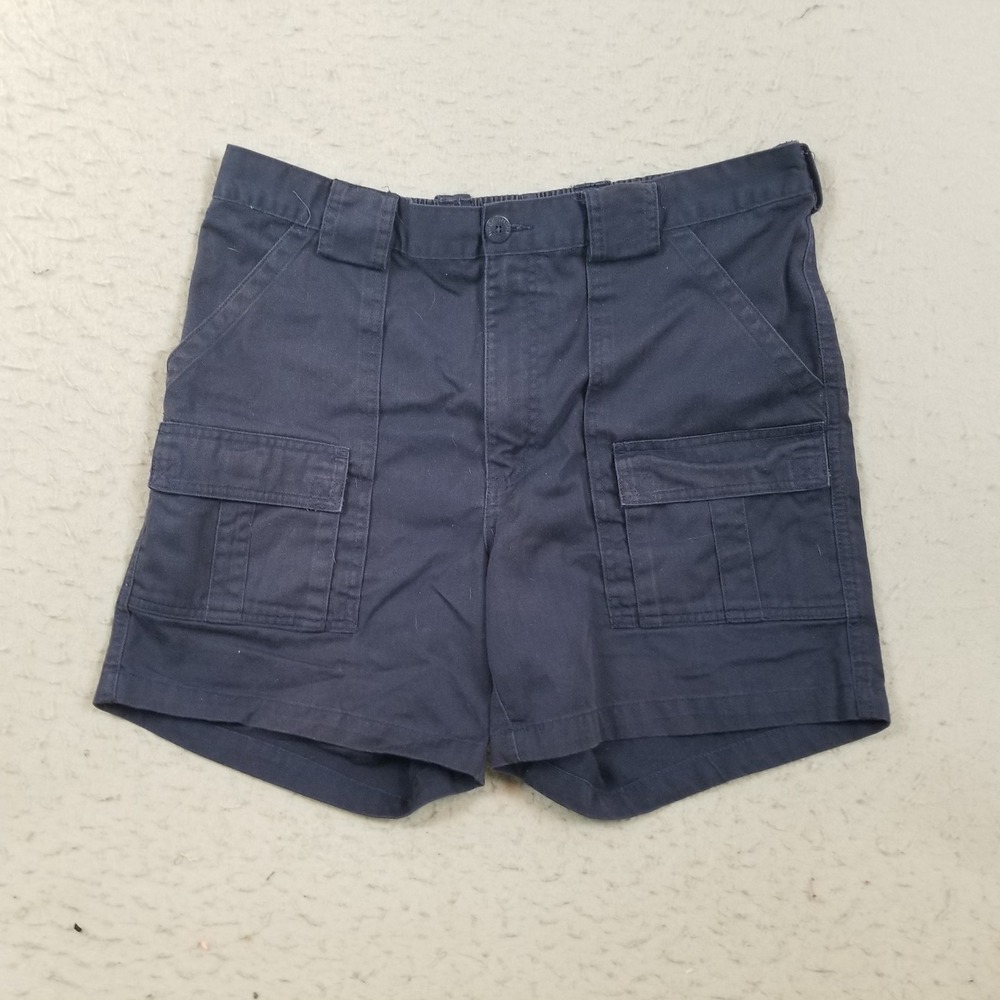 Weekender Shorts Mens 36 Navy Blue Cargo Outdoor fishing Hiking Trailwear Beach